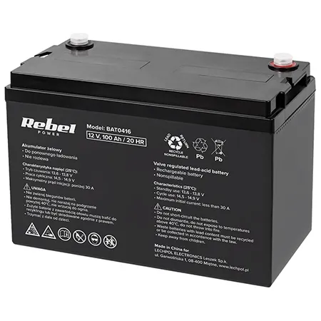Acumulator Gel 12V 100AH Rebel