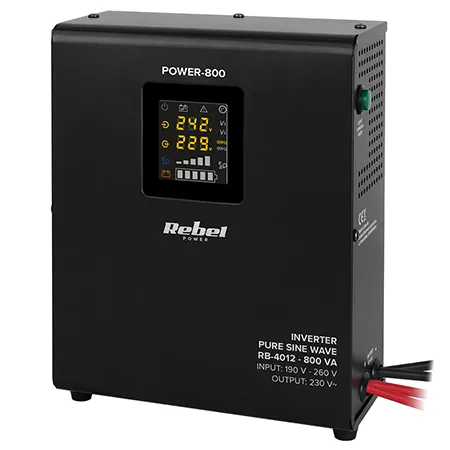 UPS Centrale Sinus Pur 800VA 500W 12V Rebel
