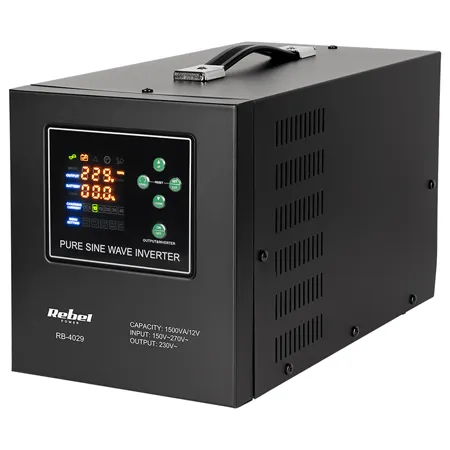 UPS Centrale Sinus Pur 1500VA 1050W 12V LIFEPO4 Rebel