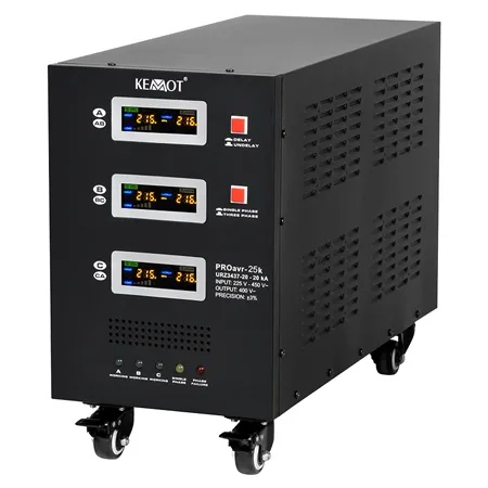 Stabilizator Servomotor Trifazat 25KVA Proavr-25K Kemot