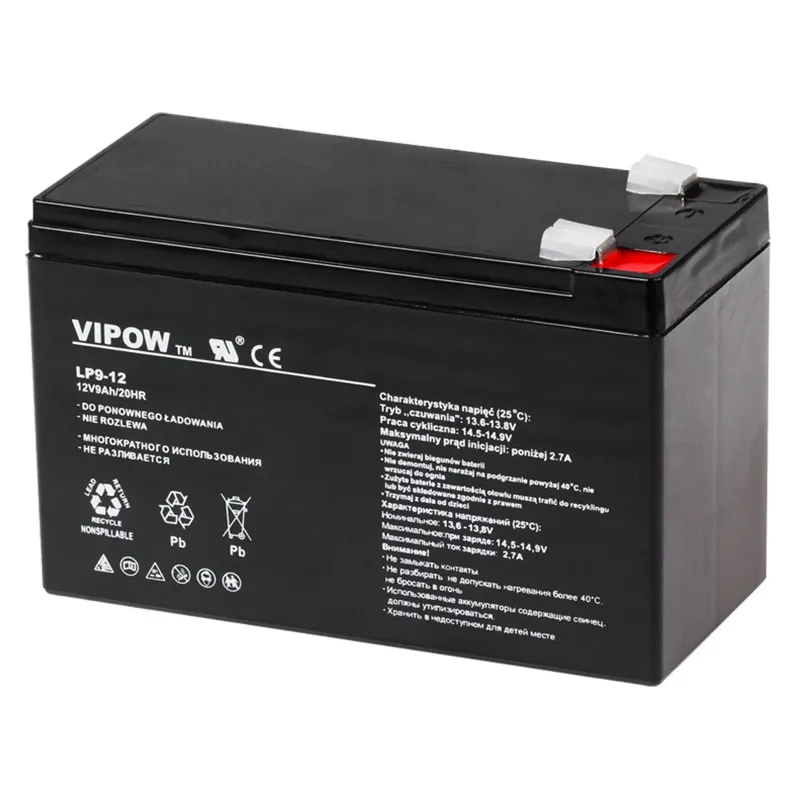 Acumulator Stationar SLA 12V 9AH Vipow