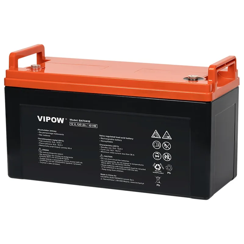Acumulator Gel 12V 120AH Vipow