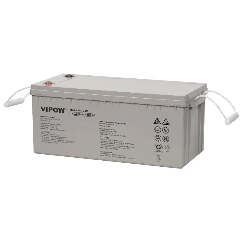 Acumulator Gel 12V 200AH Vipow