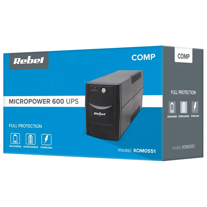 UPS Micropower 600 (600VA/360W) Rebel