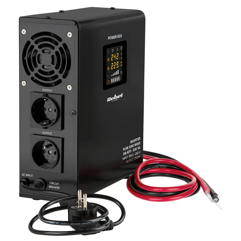 UPS Centrale Sinus Pur 500VA 300W 12V Rebel