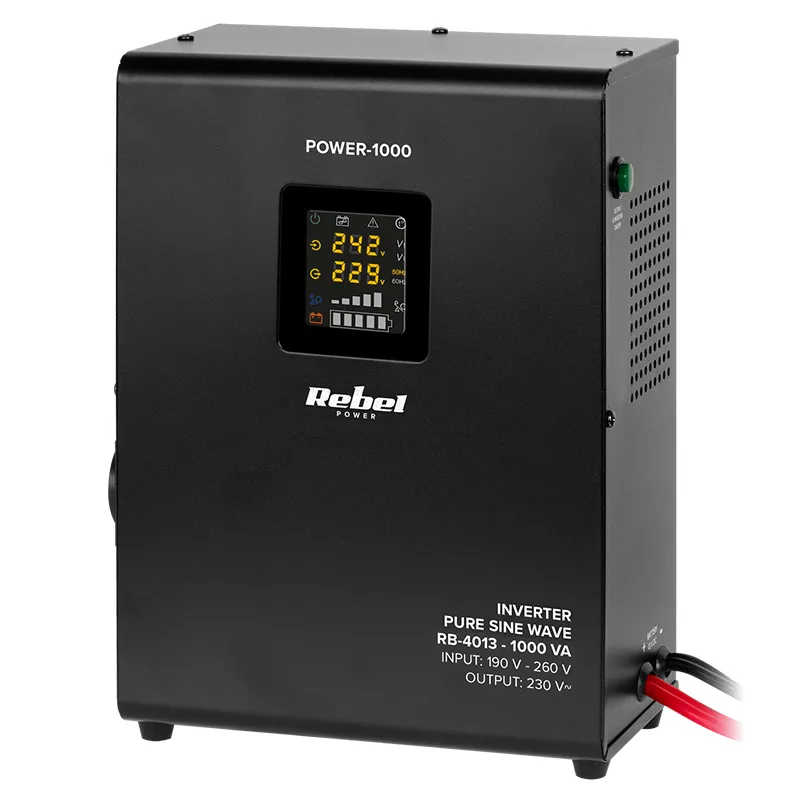 UPS Centrale Sinus Pur 1000VA 700W 12V Rebel