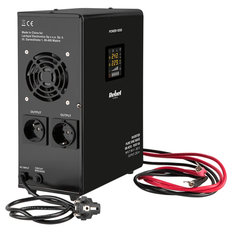 UPS Centrale Sinus Pur 1000VA 700W 12V Rebel