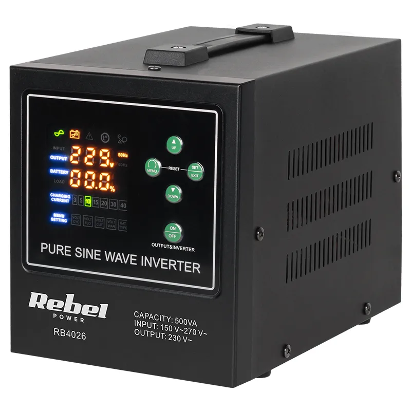 UPS Centrale Termice Sinus Pur 500VA 300W 12V Rebel