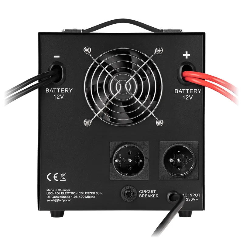 UPS Centrale Sinus Pur 2200VA 1600W 12V Rebel