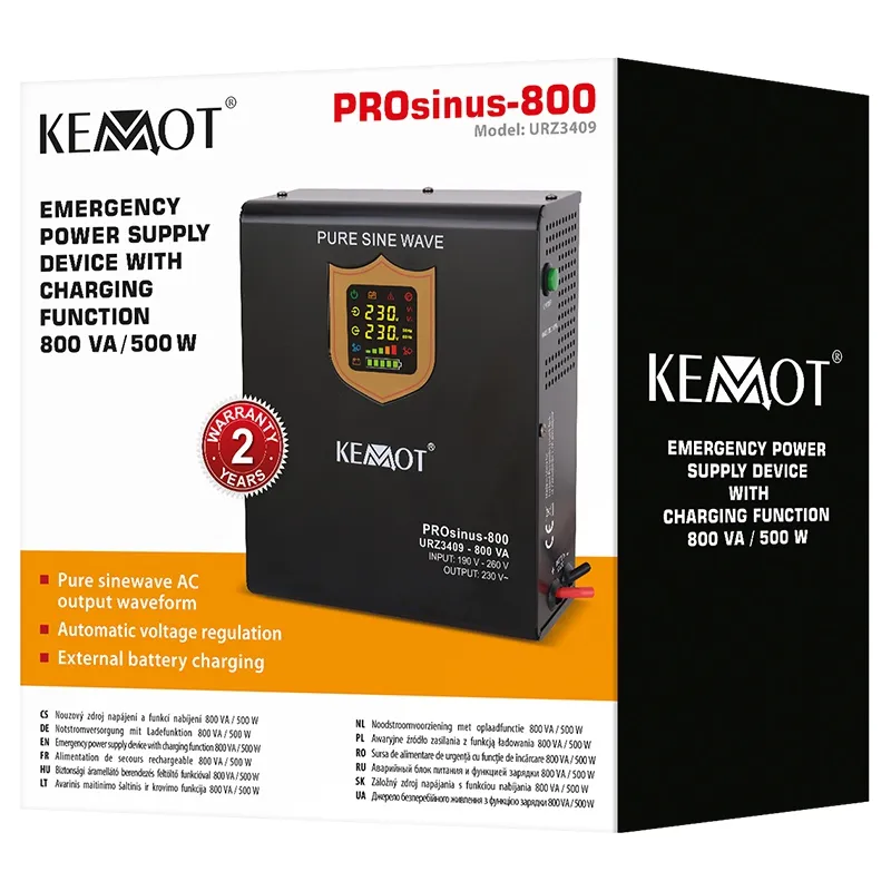 UPS Centrale Termice Sinus Pur 500W 12V Kemot