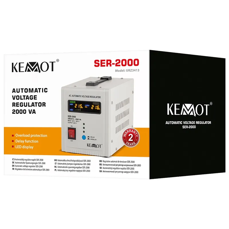 Stabilizator Tensiune Automat 2000VA Kemot