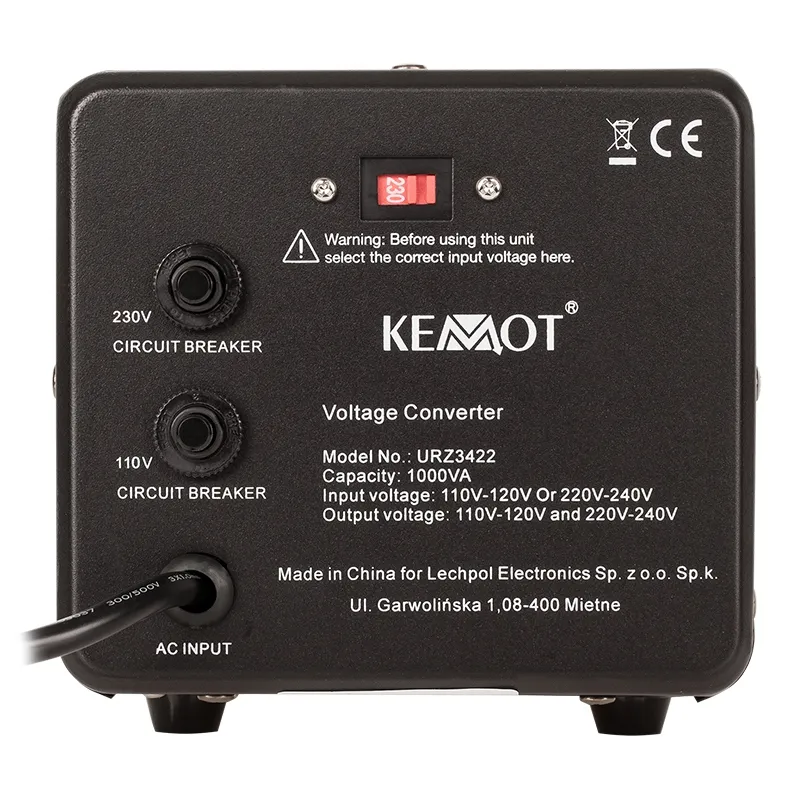 Convertor Tensiune 800W 1000VA Kemot