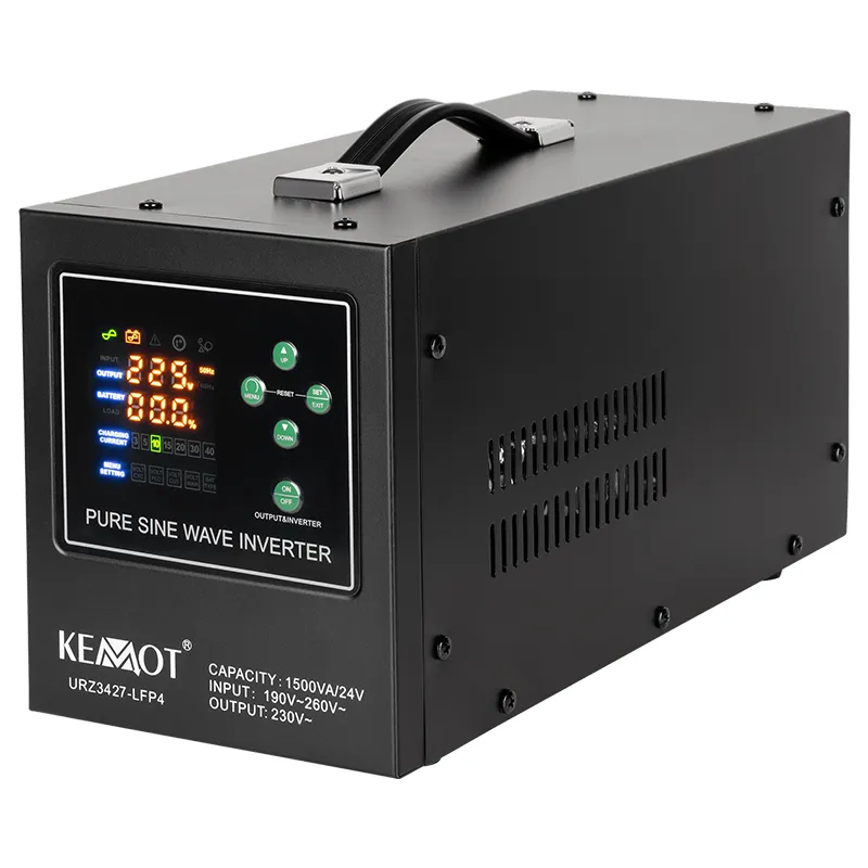 UPS Centrale Termice Sinus Pur 1500VA/1050W 24V Kemot