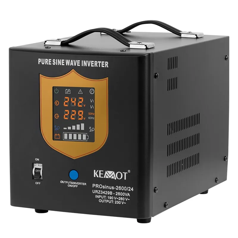 UPS Centrale Sinus Pur 2600VA 1800W 24V Kemot