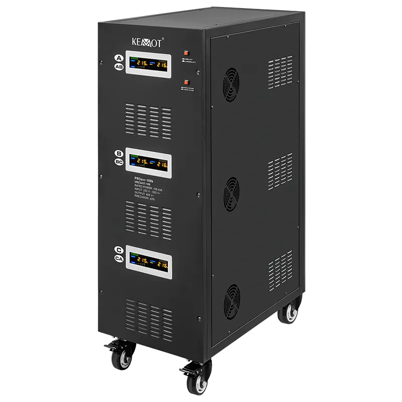 Stabilizator Servomotor Trifazat 100KVA Proavr-100K Kem