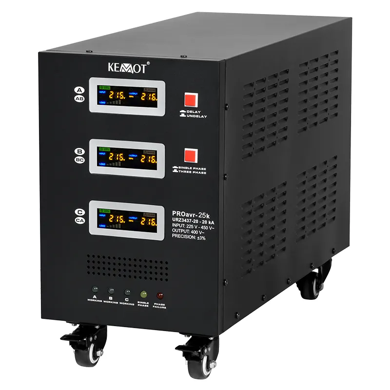 Stabilizator Servomotor Trifazat 25KVA Proavr-25K Kemot