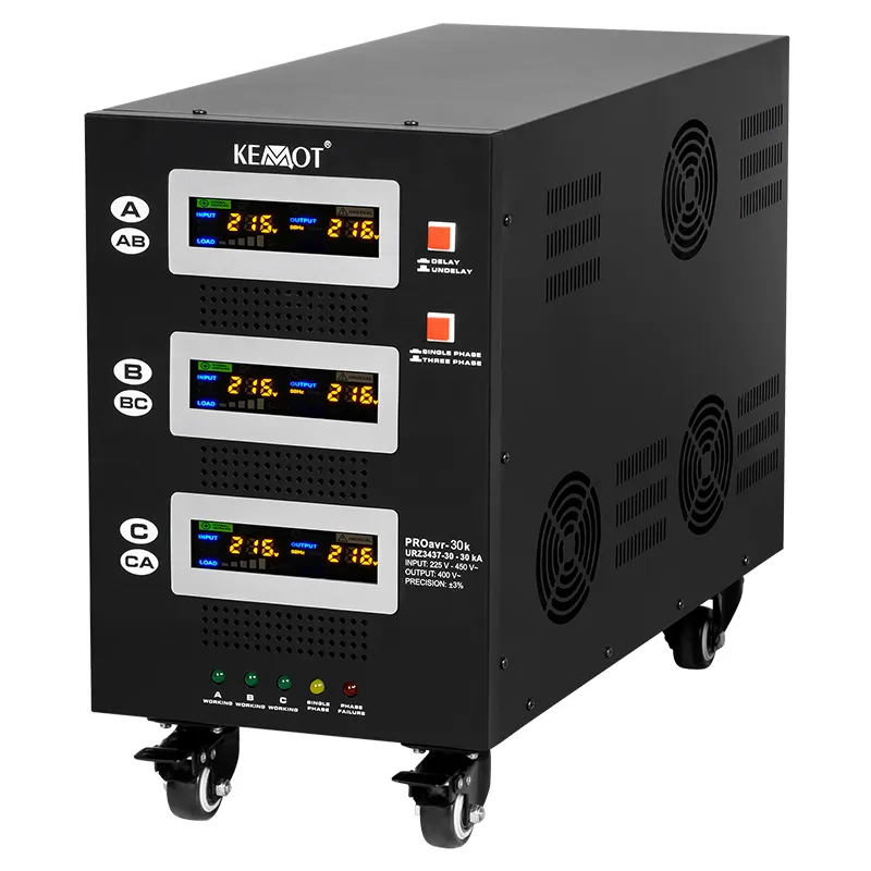 Stabilizator Servomotor Trifazat 30KVA Proavr-30K Kemot