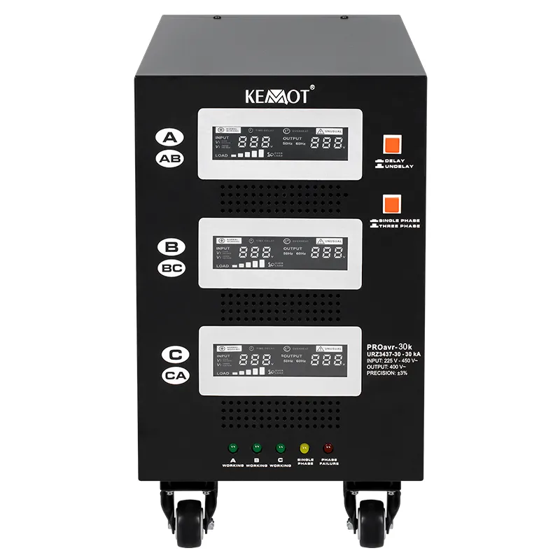 Stabilizator Servomotor Trifazat 30KVA Proavr-30K Kemot