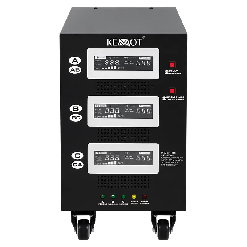 Stabilizator Servomotor Trifazat 45KVA Proavr-45K Kemot