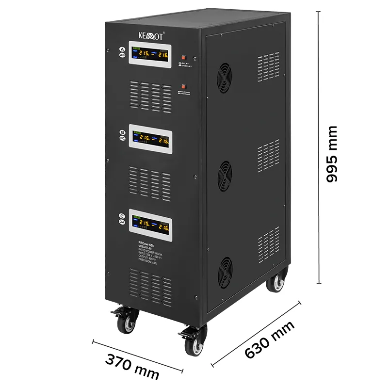 Stabilizator Servomotor Trifazat 60KVA Proavr-60K Kemot